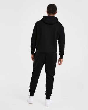 Essential Lightweight Hoodie - Black: The Ultimate Everyday Comfort