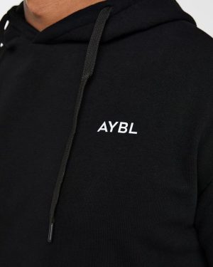 Essential Lightweight Hoodie - Black: The Ultimate Everyday Comfort