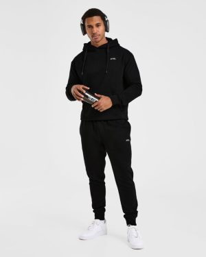 Essential Lightweight Hoodie - Black: The Ultimate Everyday Comfort