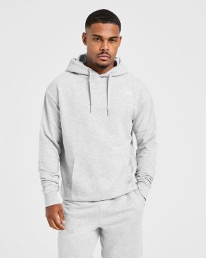 Essential Lightweight Hoodie - Grey Marl: The Ultimate Everyday Comfort