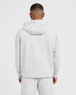 Essential Lightweight Hoodie - Grey Marl: The Ultimate Everyday Comfort