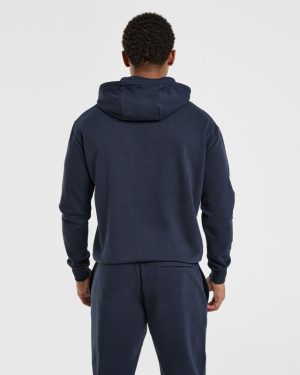 Essential Lightweight Hoodie - Navy: The Ultimate Daily Comfort