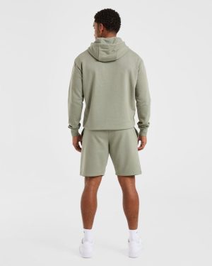 Essential Lightweight Hoodie - Washed Sage: The Ultimate Comfort Upgrade