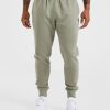 Essential Lightweight Joggers - Washed Sage: The Ultimate Comfort Fit