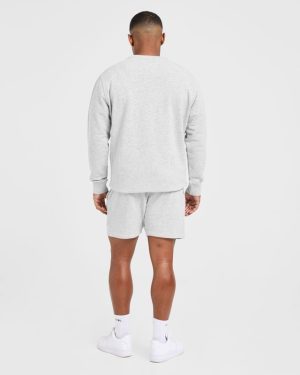 Essential Lightweight Sweater - Grey Marl: The Ultimate Comfort Upgrade