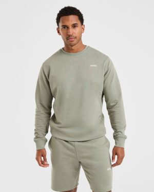 Essential Lightweight Sweater - Washed Sage: The Ultimate Comfort Upgrade