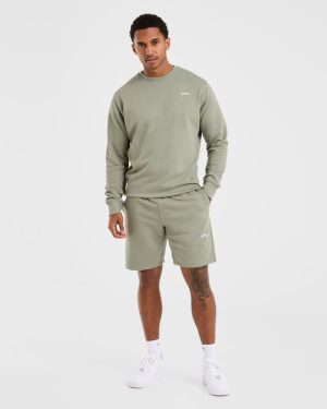 Essential Lightweight Sweater - Washed Sage: The Ultimate Comfort Upgrade
