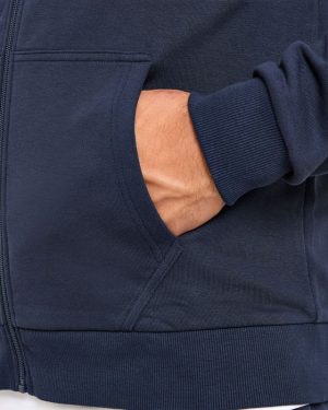 Essential Lightweight Zip Up Hoodie - Navy: The Ultimate Everyday Layer