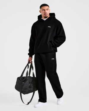Essential Oversized Hoodie - Black: The Ultimate Comfort & Style Statement