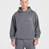 Essential Oversized Hoodie - Charcoal Marl: The Ultimate Comfort Upgrade