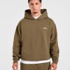 Essential Oversized Hoodie - Olive Green: The Ultimate Comfort Upgrade