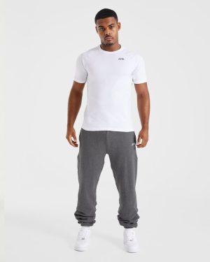 Essential Oversized Joggers - Charcoal Marl: The Ultimate Rest Day Companion