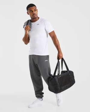 Essential Oversized Joggers - Charcoal Marl: The Ultimate Rest Day Companion