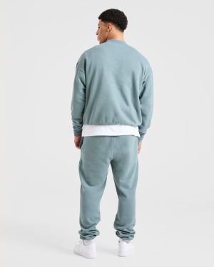 Essential Oversized Sweater - Dusty Blue: The Ultimate Comfort Upgrade