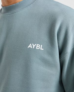 Essential Oversized Sweater - Dusty Blue: The Ultimate Comfort Upgrade