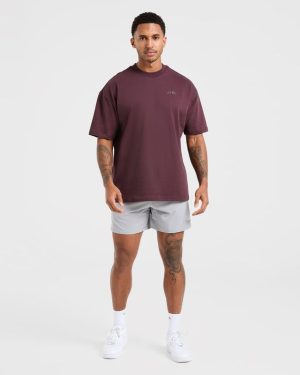 Essential Oversized T Shirt - Dusty Plum: The Ultimate Comfort Upgrade