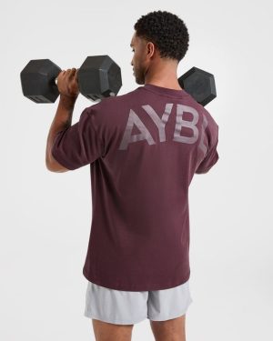 Essential Oversized T Shirt - Dusty Plum: The Ultimate Comfort Upgrade