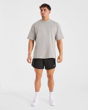 Essential Oversized T Shirt - Fog: The Ultimate Comfort Upgrade