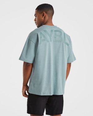 Essential Oversized T Shirt - Ocean Mist: The Ultimate Comfort Upgrade