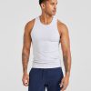 Essential Ribbed Tank - Light Grey Marl: The Ultimate Gym Companion