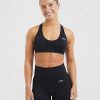 Essential Seamless Racer Back Sports Bra - Black