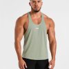 Essential Stringer - Muted Green: The Ultimate Gym Companion