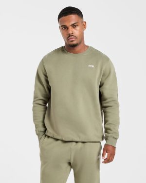 Essential Sweater - Desert Olive: The Ultimate Comfort Staple