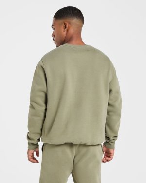 Essential Sweater - Desert Olive: The Ultimate Comfort Staple