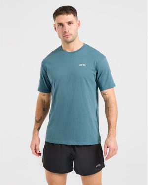 Essential T Shirt - Atlantic Teal: The Ultimate Everyday Staple