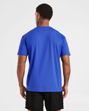 Essential T Shirt - Cobalt Blue: The Ultimate Everyday Staple