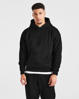 Etched Hoodie - Black: The Ultimate Blend of Comfort and Style