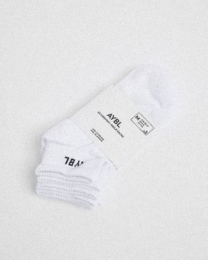 Everyday Ankle Socks (3 Pack) - White
