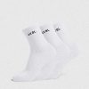 Everyday Crew Socks (3 Pack) - White: Ultimate Comfort & Support
