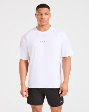 Force Oversized T Shirt - White: The Ultimate Blend of Comfort and Style