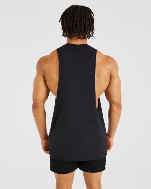 Force Tank - Black: The Ultimate Loose-Fit Essential