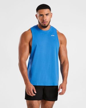 Force Tank - Bright Cobalt: The Ultimate Loose-Fit Essential