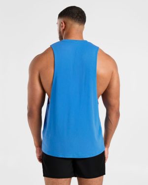 Force Tank - Bright Cobalt: The Ultimate Loose-Fit Essential