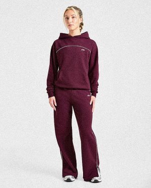 Form Hoodie - Deep Mulberry: The Ultimate Athleisure Essential
