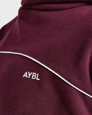 Form Hoodie - Deep Mulberry: The Ultimate Athleisure Essential