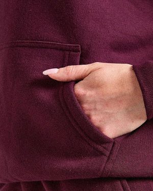 Form Hoodie - Deep Mulberry: The Ultimate Athleisure Essential