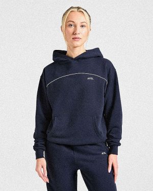 Form Hoodie - Muted Navy: The Ultimate Athleisure Essential