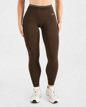 Form Leggings - Coffee Bean: The Ultimate Athleisure Essential