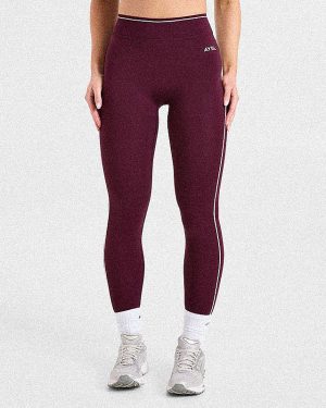 Form Leggings - Deep Mulberry: The Ultimate Athleisure Essential