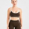 Form Sports Bra - Coffee Bean: The Ultimate Medium-Support Activewear Essential