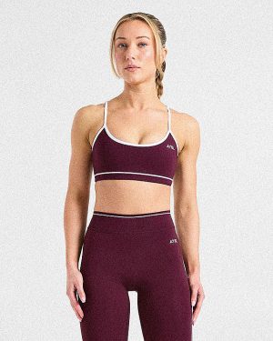 Form Sports Bra - Deep Mulberry: Ultimate Comfort and Support