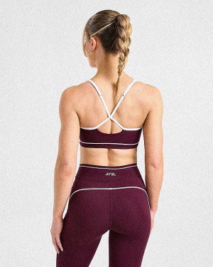 Form Sports Bra - Deep Mulberry: Ultimate Comfort and Support