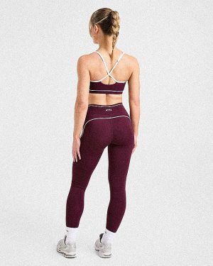 Form Sports Bra - Deep Mulberry: Ultimate Comfort and Support