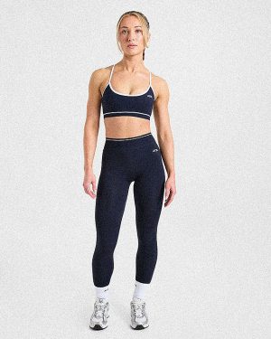 Form Sports Bra - Muted Navy: The Ultimate Medium-Support Activewear Essential