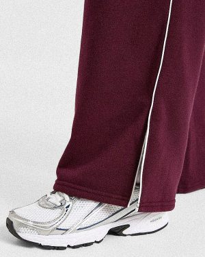 Form Straight Leg Joggers - Deep Mulberry: The Ultimate Athleisure Essential