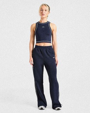 Form Straight Leg Joggers - Muted Navy: The Ultimate Athleisure Essential